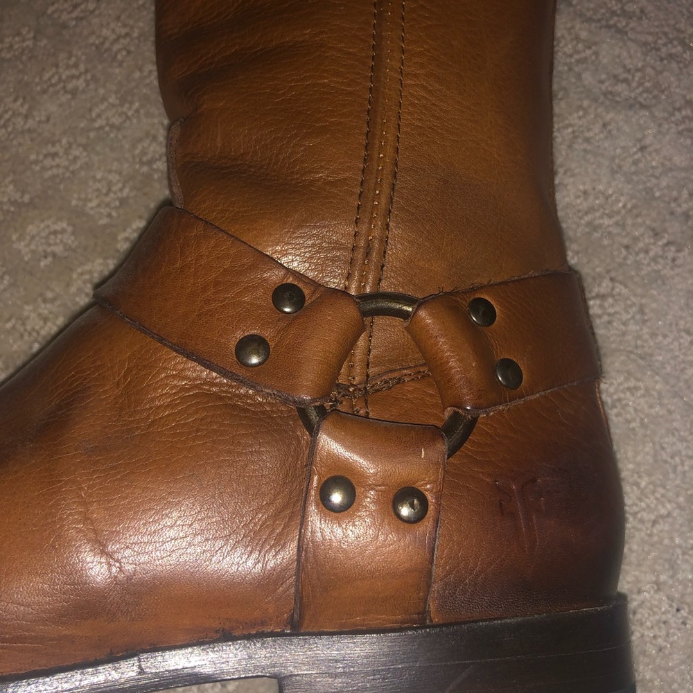 FRYE Brown Leather Boots